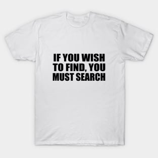 If you wish to find, you must search T-Shirt